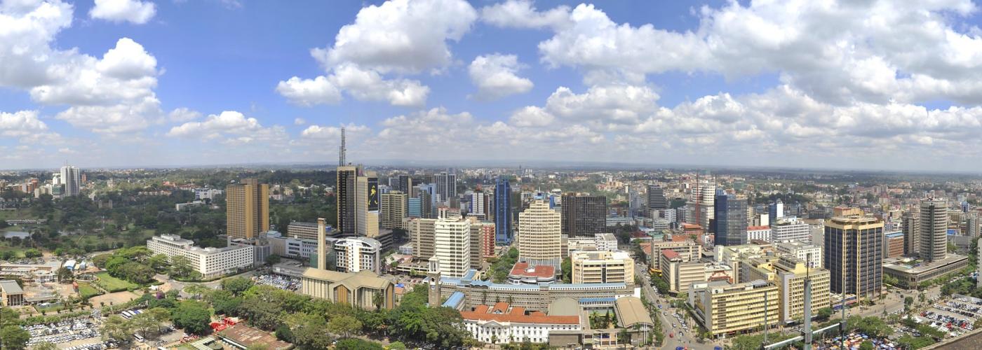 Nairobi Business Commercial District, seen from Kenyatta International Conference Center. (Photo: USAID East Africa Trade and Investment Hub)