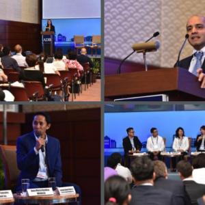 Photo description: Panelists during the deep dive workshop on “Enabling Private Sector Clean Energy Investment in Southeast and South Asia." held in June 2017.