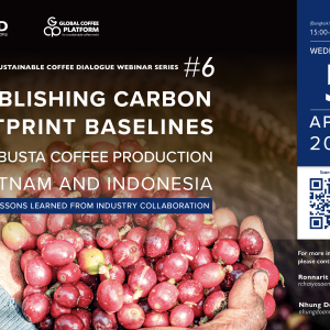 Save the Date for 6th Sustainable Coffee Dialogue