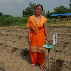 Photo: Smallholder in Nepal gain access to improved technology